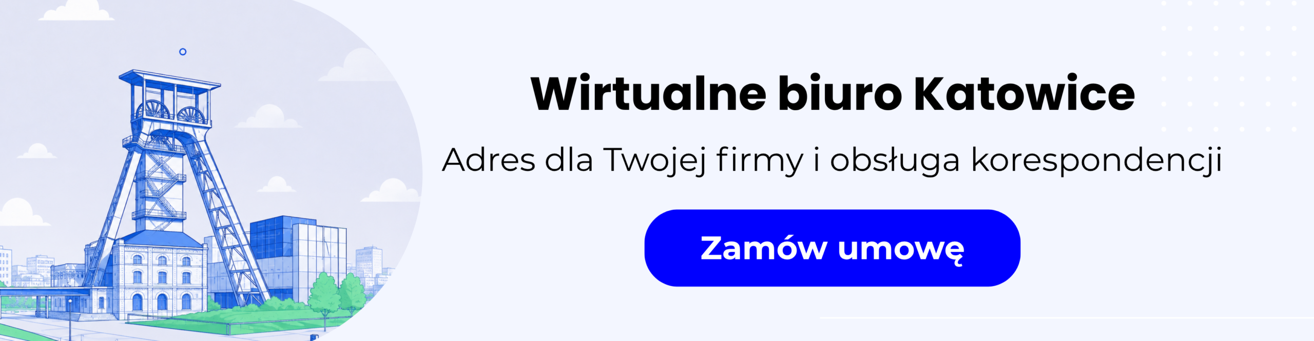 Baner wirtualne biuro Katowice